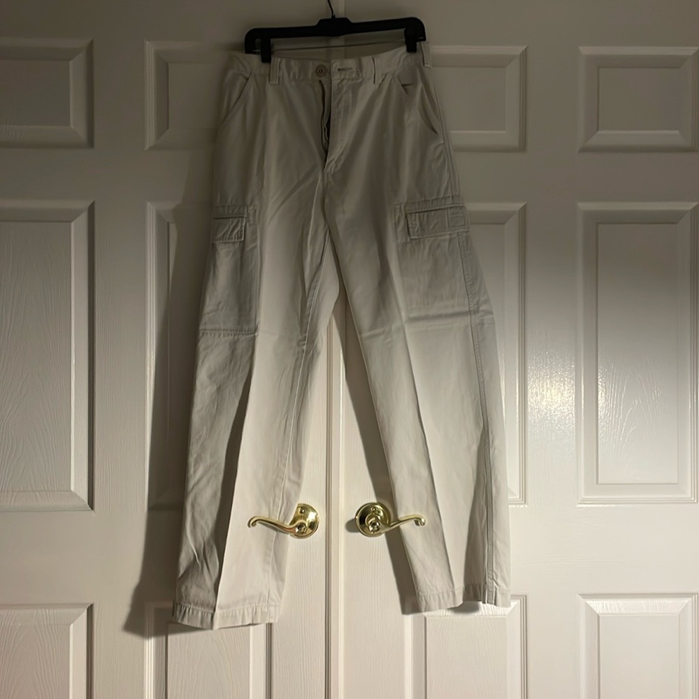 Baggy structure cargo pants